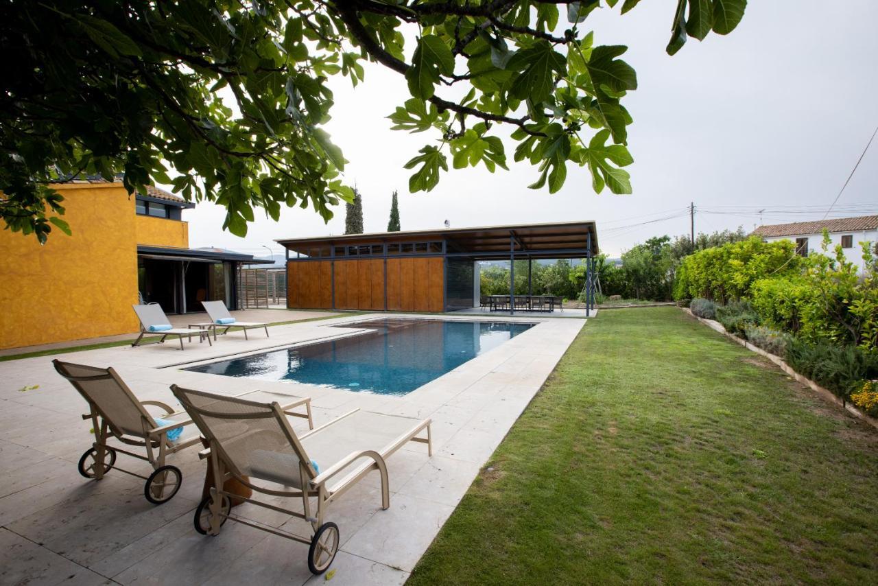 Masia Cal Sisplau, Con Piscina Y Rodeada De Vinedos A 10 Minutos De Vilafranca Del Penedes, Barcelona ,Cataluna San Martín Sarroca Dış mekan fotoğraf