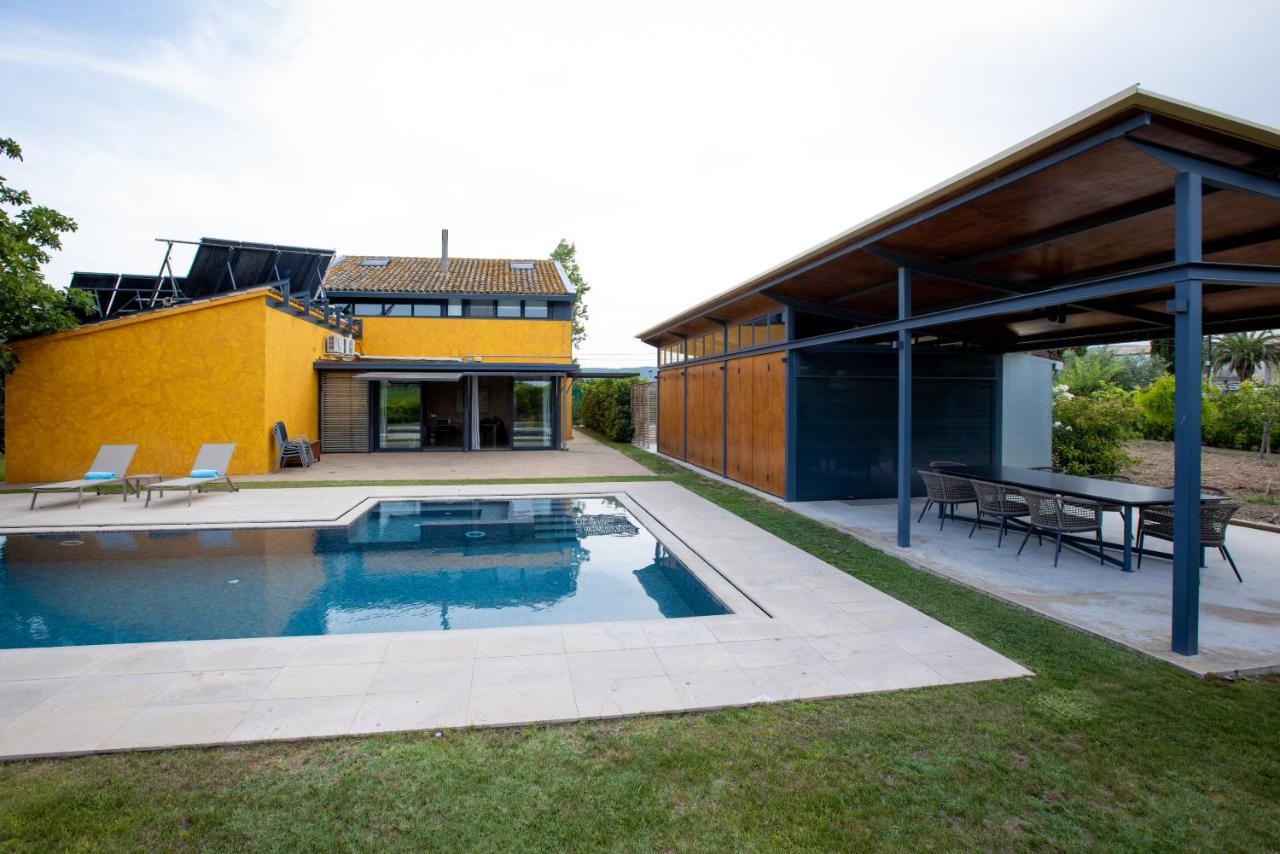 Masia Cal Sisplau, Con Piscina Y Rodeada De Vinedos A 10 Minutos De Vilafranca Del Penedes, Barcelona ,Cataluna San Martín Sarroca Dış mekan fotoğraf