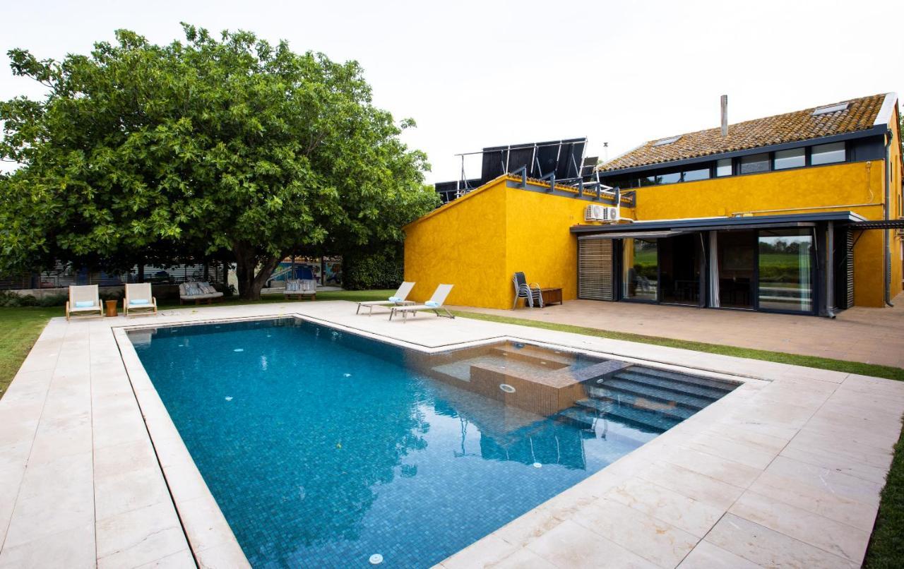 Masia Cal Sisplau, Con Piscina Y Rodeada De Vinedos A 10 Minutos De Vilafranca Del Penedes, Barcelona ,Cataluna San Martín Sarroca Dış mekan fotoğraf